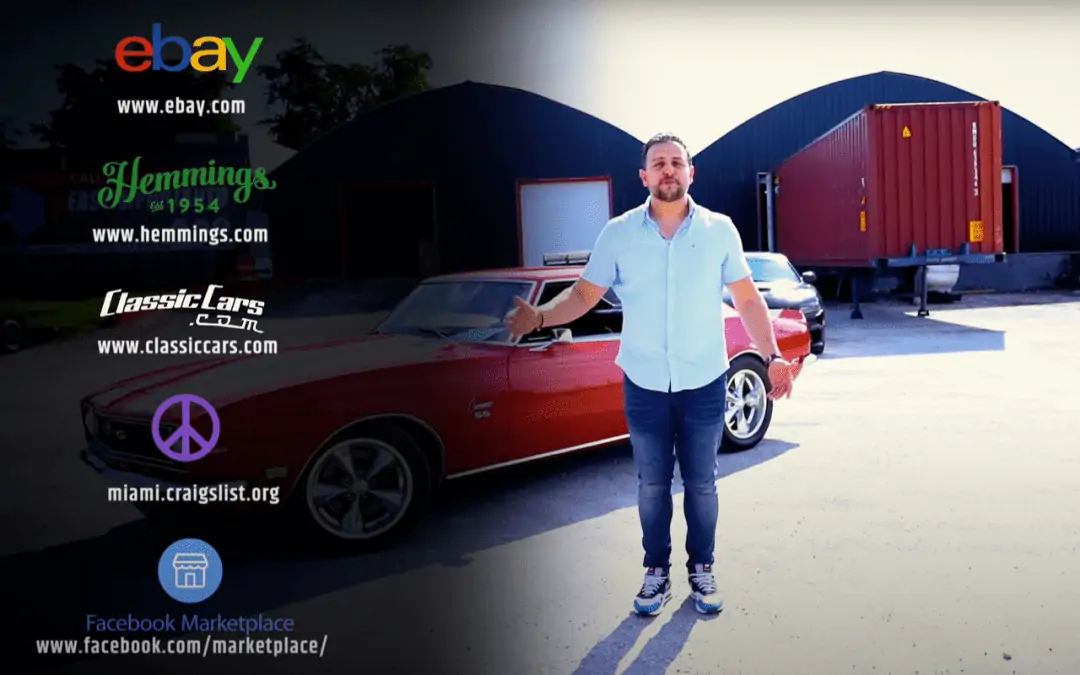 Car sales websites in the USA | Sites de vente de voitures